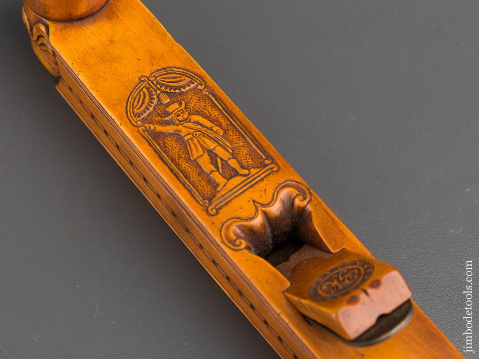 8 1/2 inch Dolphin Plane Hand carved by DAVID BROOKSHAW - 83266U