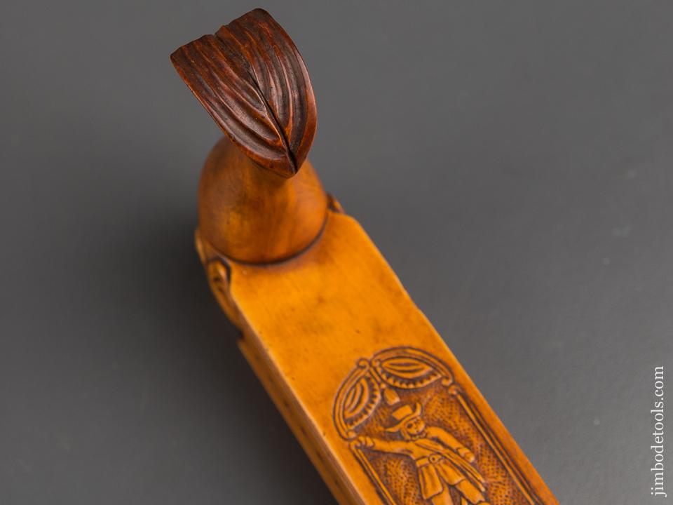 8 1/2 inch Dolphin Plane Hand carved by DAVID BROOKSHAW - 83266U