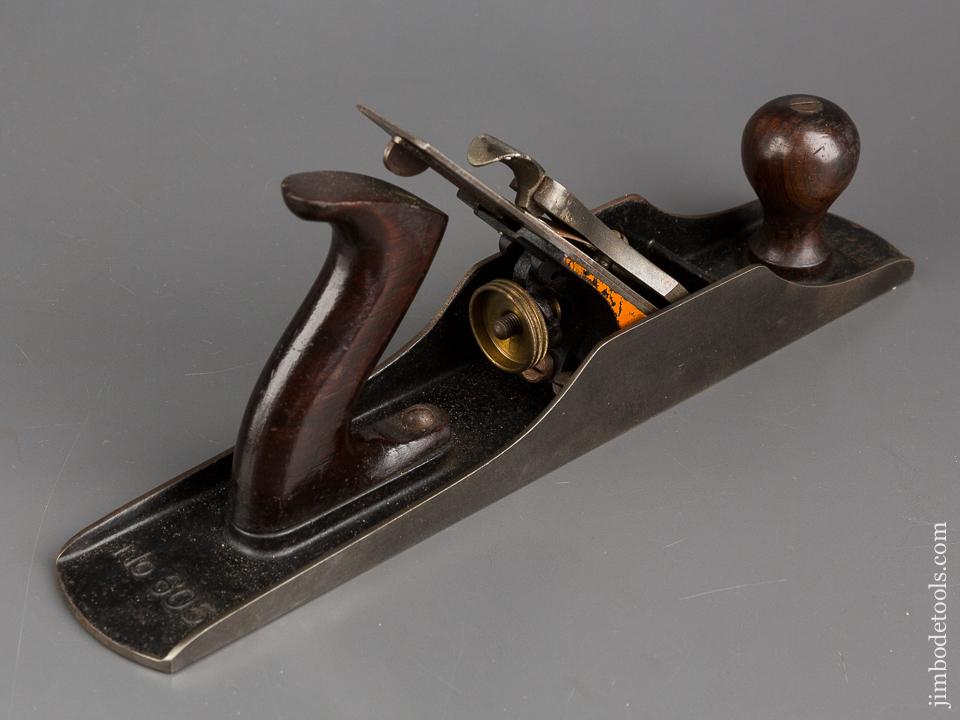 Fantastic STANLEY No. 605 BEDROCK Jack Plane Type 9 circa 1931-32 with Orange Frog SWEETHEART - 83287
