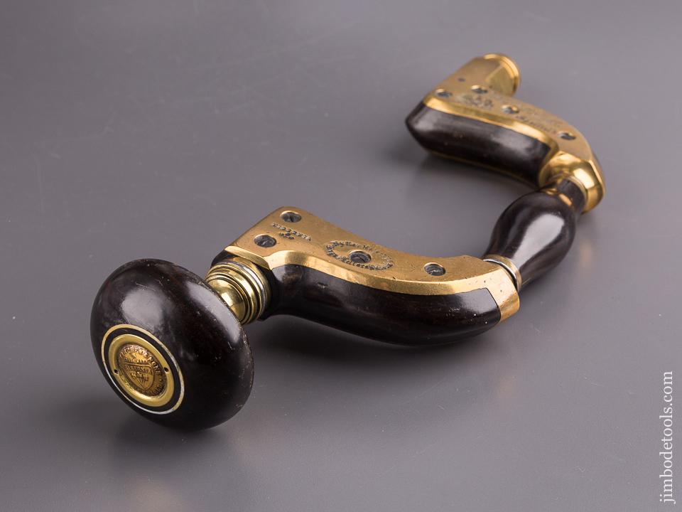 Gorgeous! MARPLES Ebony & Brass ULTIMATUM Brace - 83292U
