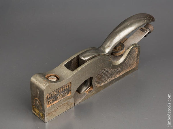 Unused! RECORD No. 073 Shoulder Rabbet Plane - 83294