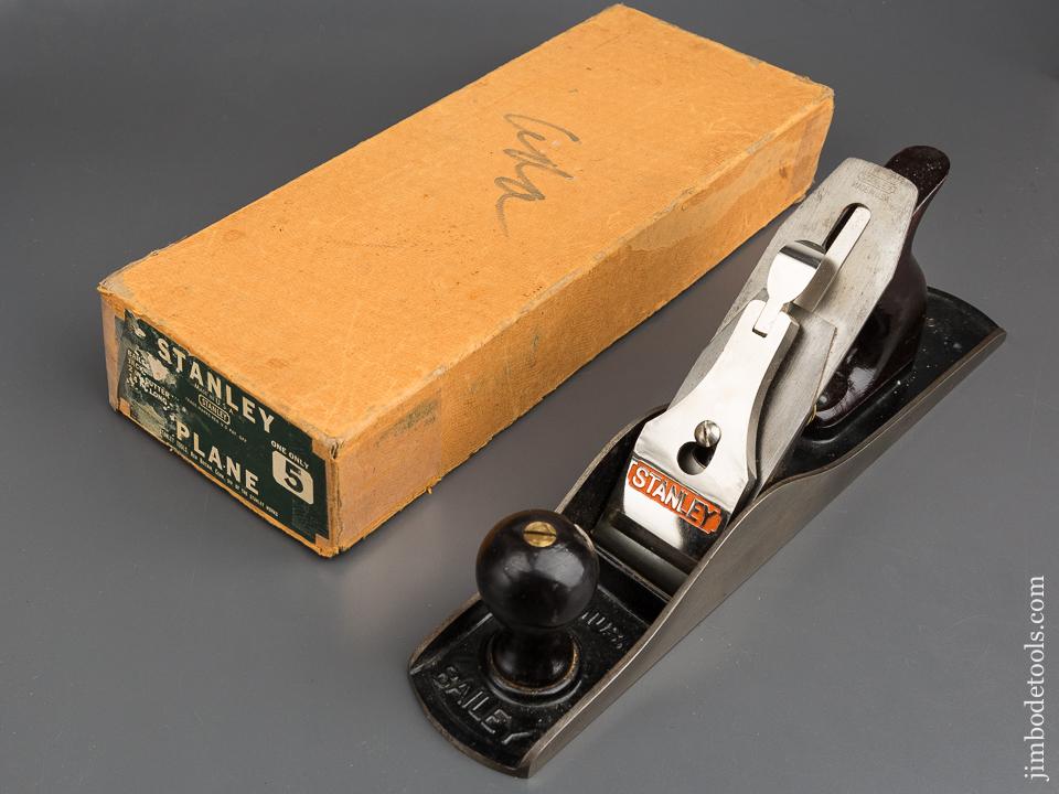 STANLEY No. 5 Jack Plane Type 19 circa 1948-61 LIKE NEW! - 83311