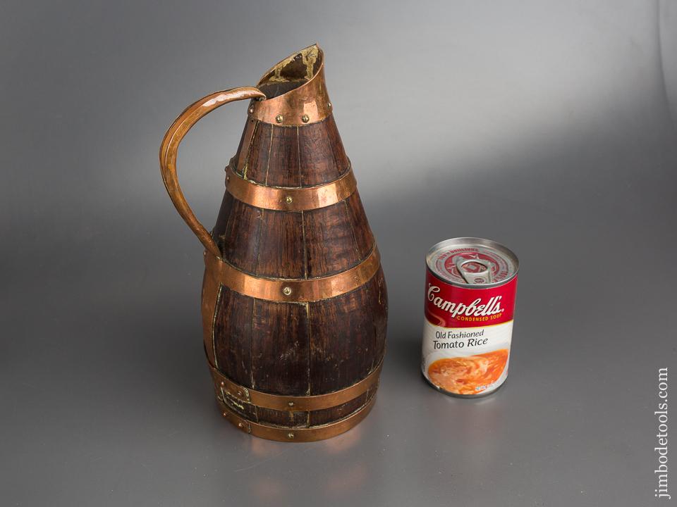Awesome Coopered French Wine Jug - 83321