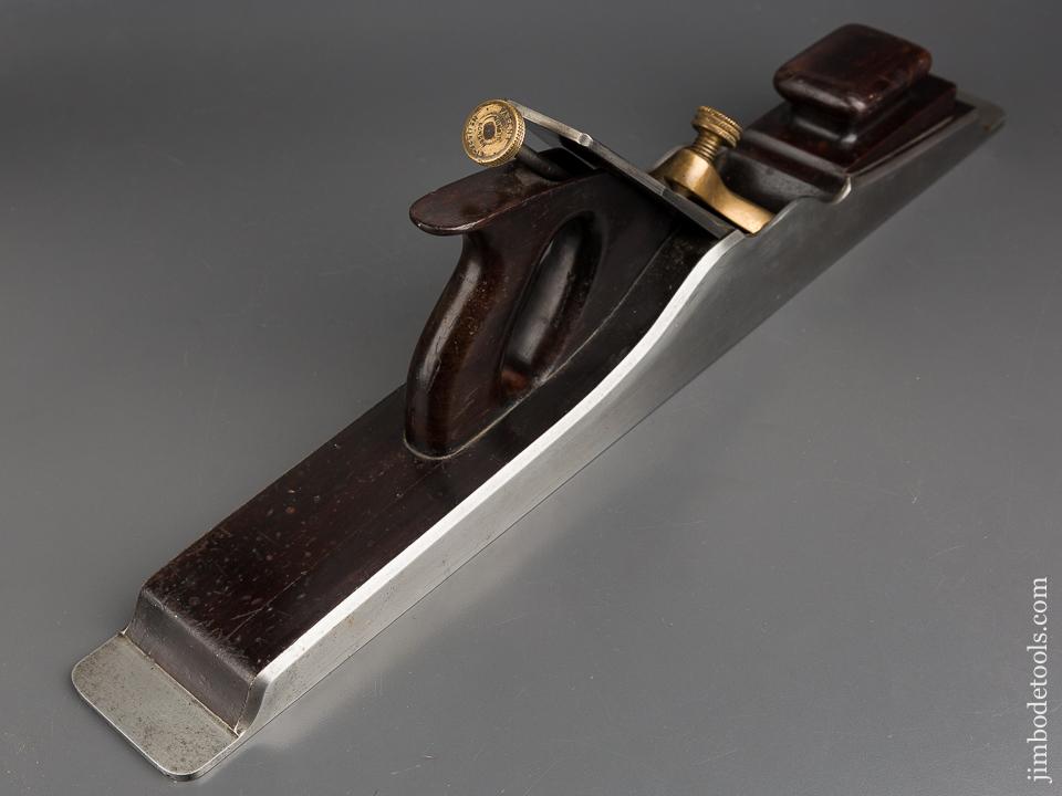 Awesome! NORRIS Pre-War 22 1/2 inch Dovetailed Steel & Rosewood Jointer Plane - 83325U