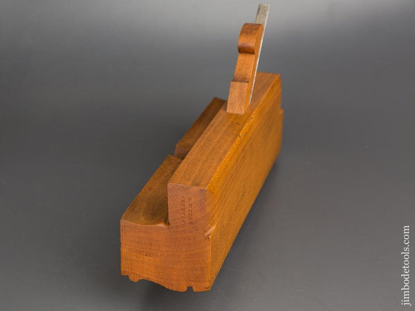 2 5/8 inch R. WELLS TRENTON Crispy Complex Molding Plane circa 1820-60 DEAD MINT - 83337