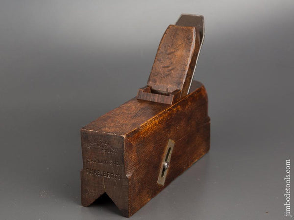 MANDER Patent March 24, 1885 MANDER & DILLIN Chamfer Plane FINE - 83338