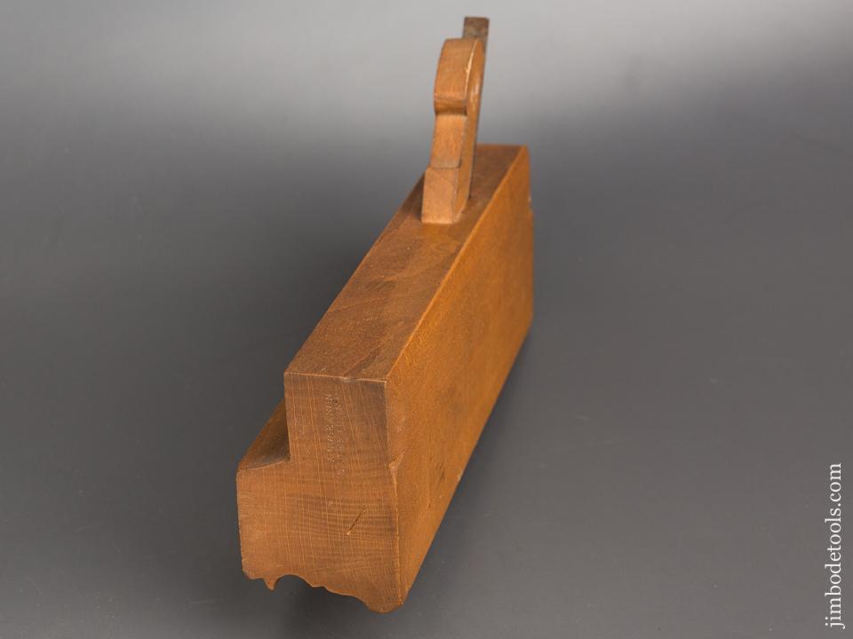 2 3/16 inch Wide GLEASON WATERTOWN NY Crispy Complex Molding Plane circa 1859-69 DEAD MINT - 83339U