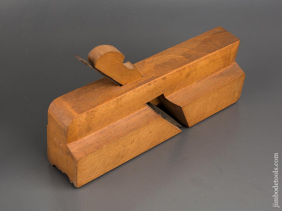2 3/16 inch Wide GLEASON WATERTOWN NY Crispy Complex Molding Plane circa 1859-69 DEAD MINT - 83339U