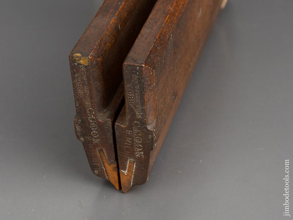 Pair of VARVILL & SON YORK Snipe Bill Planes circa 1829-40 EXTRA FINE - 83346