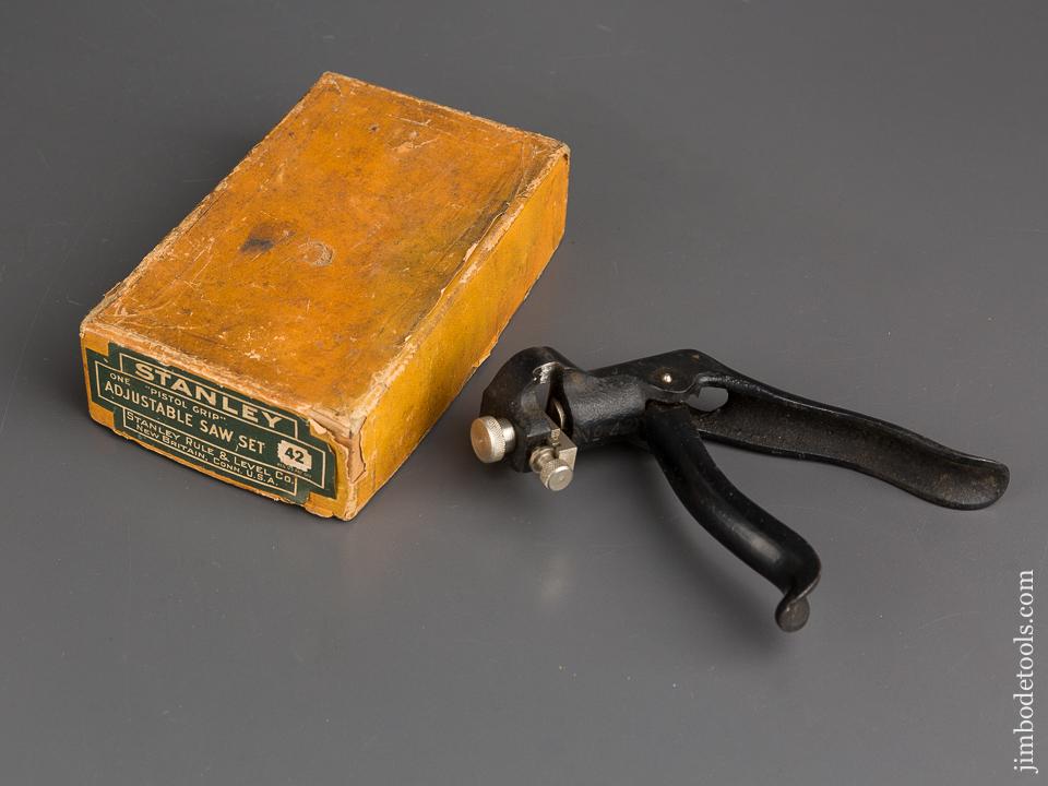 STANLEY No. 42X Saw Set in Original Box - 83362