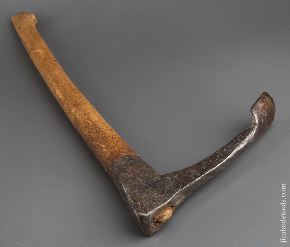 18th Century 10 1/2 x 28 inch Gutter Adze - 83382