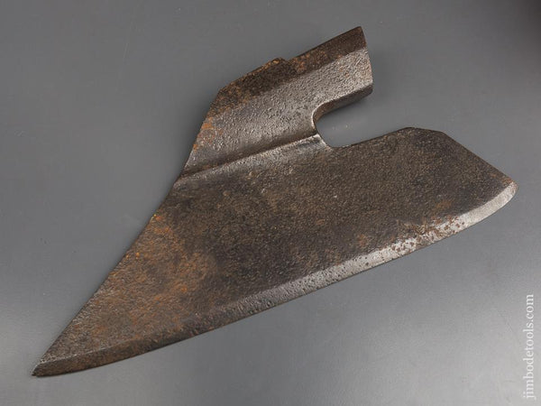 Pennsylvania Goose Wing Timber Framer's Broad Axe circa 1700-1830 WOW - 83389