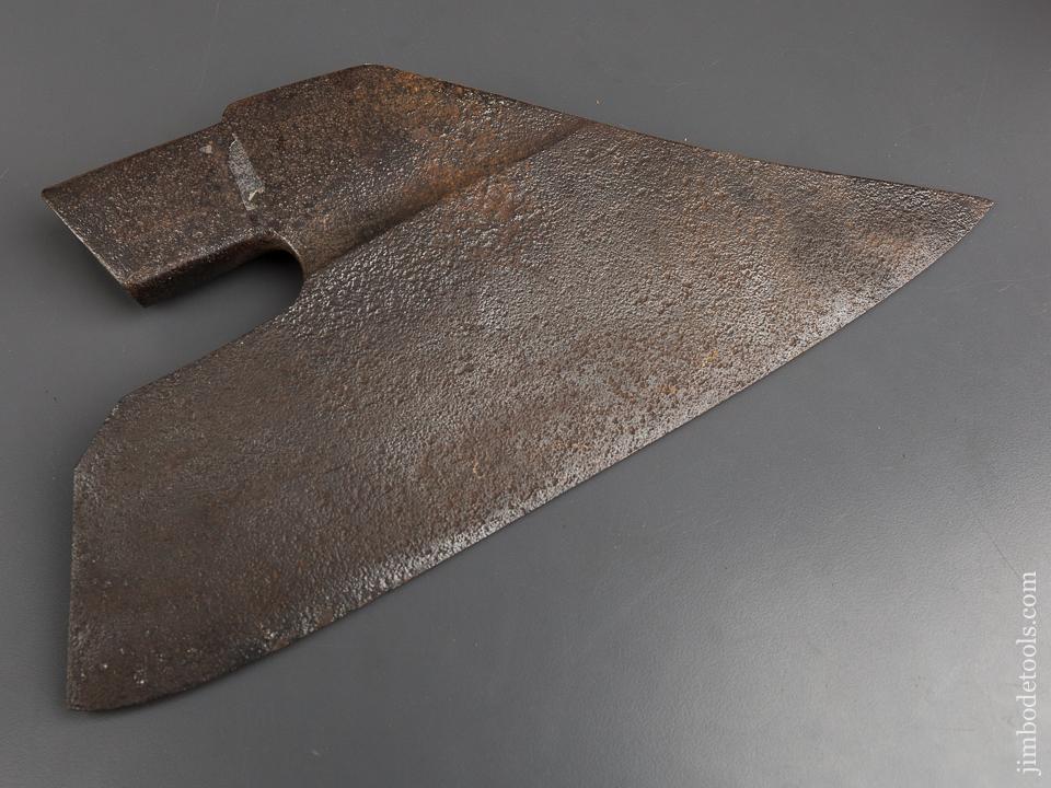 Pennsylvania Goose Wing Timber Framer's Broad Axe circa 1700-1830 WOW - 83389