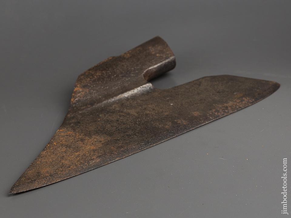 Pennsylvania Goose Wing Timber Framer's Broad Axe circa 1700-1830 WOW - 83389