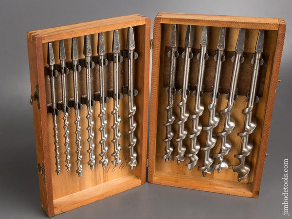 Complete Set of GREENLEE by IRWIN Auger Bits NEAR MINT in Original Box - 83395