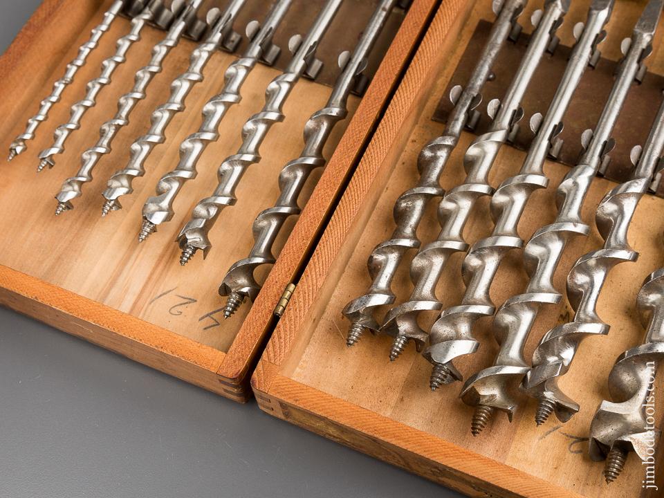 Complete Set of GREENLEE by IRWIN Auger Bits NEAR MINT in Original Box - 83395