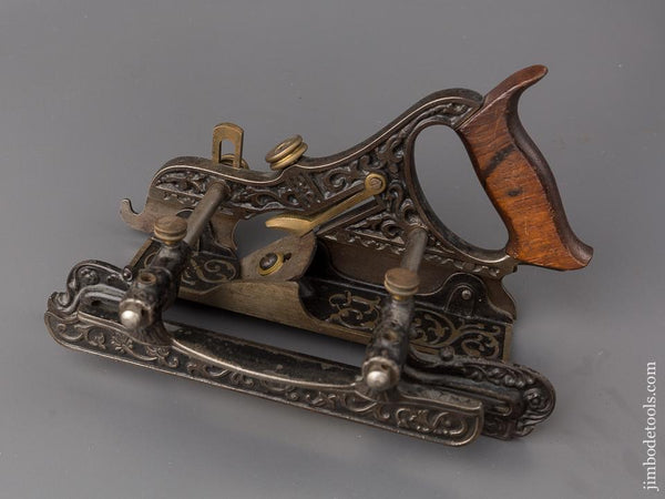 Crisp MILLERS PATENT June 28, 1870 STANLEY No. 41 Combination Plow Plane FINE - 83396