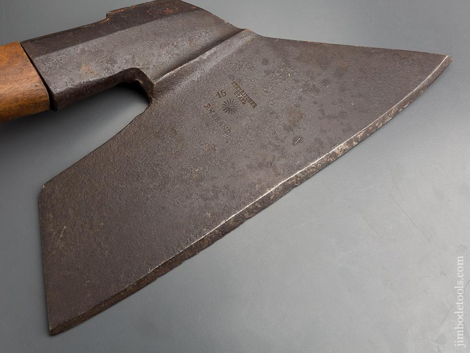 Fabulous! Goose Wing Axe with Both European and Pennsylvanian Characteristics - 83400