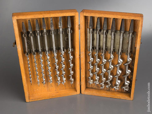 Complete Set of IRWIN Auger Bits in Original Box - 83416