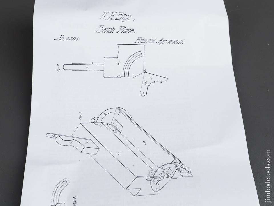 Rare! TIDY Patent Beveling Plane - 83423