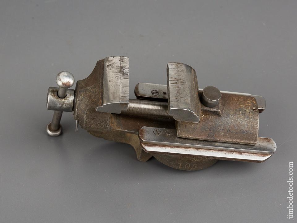 FINE Miniature Vise with 1 3/16 inch Jaws and Dovetailed Ways - 83426