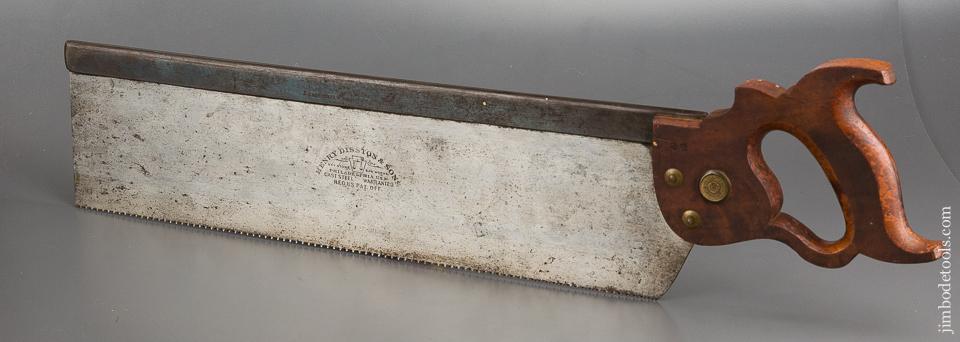 MINTY 12 point 18 inch Crosscut Miter Saw by HENRY DISSTON & SONS - 83430