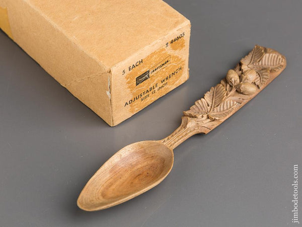 Beautiful Ten inch Hand carved Wooden Spoon - 83443