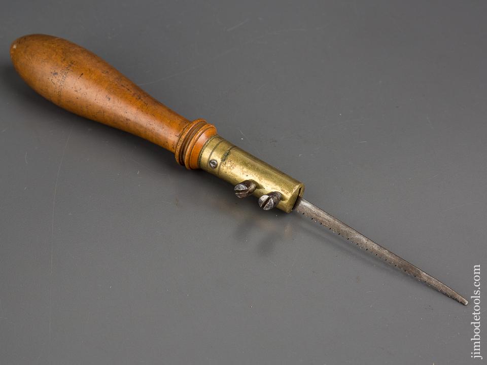 American Boxwood Pad Saw by GEORGE WHEATCRAFT circa 1840-60 - 83459