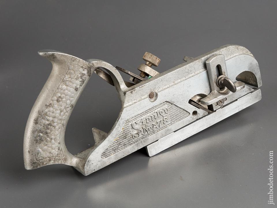 Rare! STANLEY No. A78 Aluminum Duplex, Rabbet, and Filletster Plane FINE - 83462