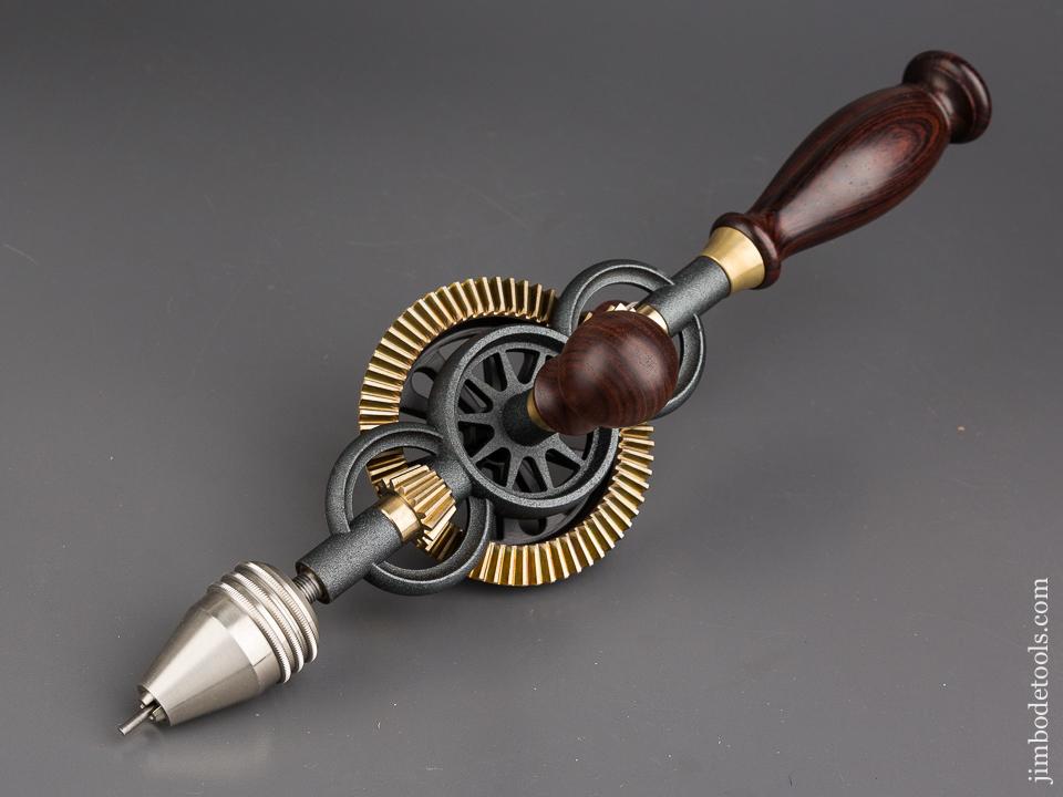 BRIDGE CITY TOOL WORKS CT-6 Hand Drill  in Original Wooden Presentation Box and Shipping Box - 83469