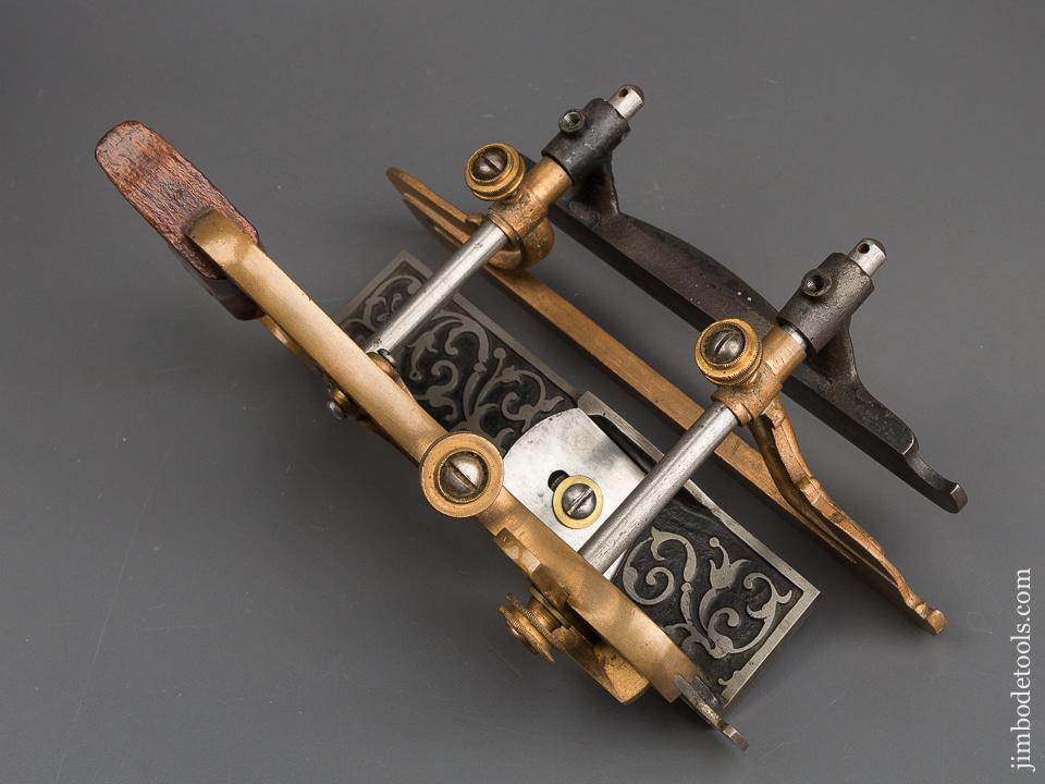 MILLER'S Patent June 28, 1870 STANLEY No. 42 Plow & Filletster Plane Type 2 circa 1873 CRISP & FINE - 83470
