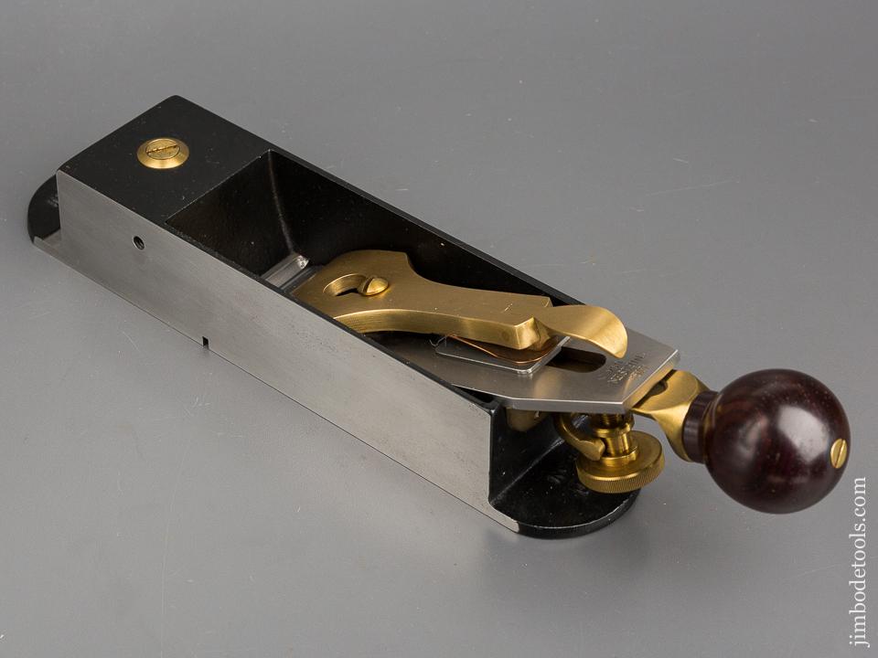 LIE-NIELSEN L-N 9 Iron Miter Plane with Cocobolo and Hot Dog in Original Box - 83475