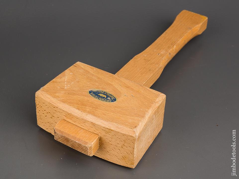 12 x 5 inch CROWN TOOLS Beech Mallet with Decal - 83480