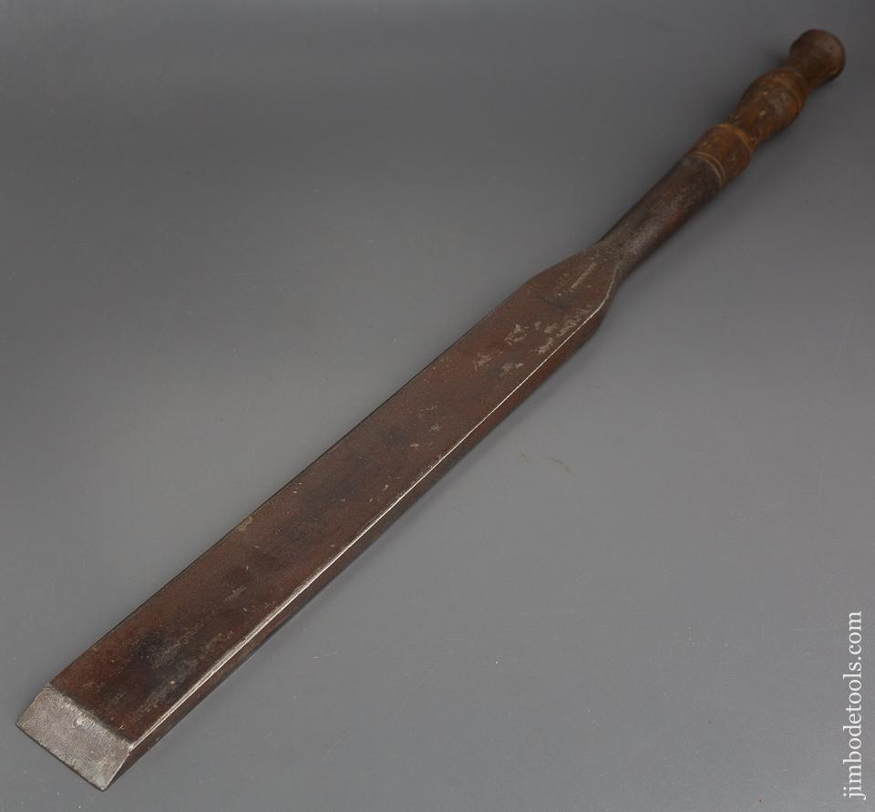 Massive! 2 x 28 inch Laminated T. BROWN Millwright's Chisel - 83494