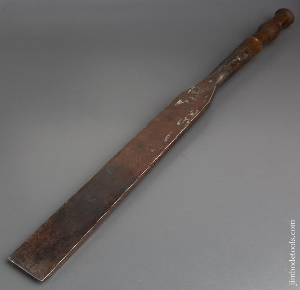 Massive! 2 x 28 inch Laminated T. BROWN Millwright's Chisel - 83494