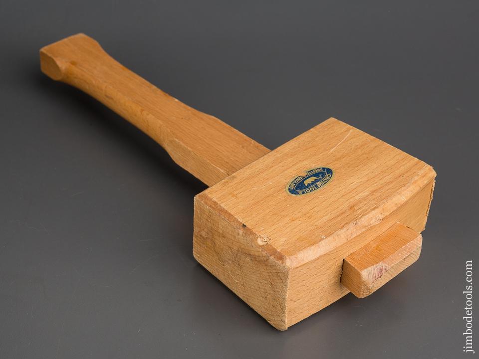 5 x 12 inch Beech CROWN TOOLS Mallet with Decal - 83496