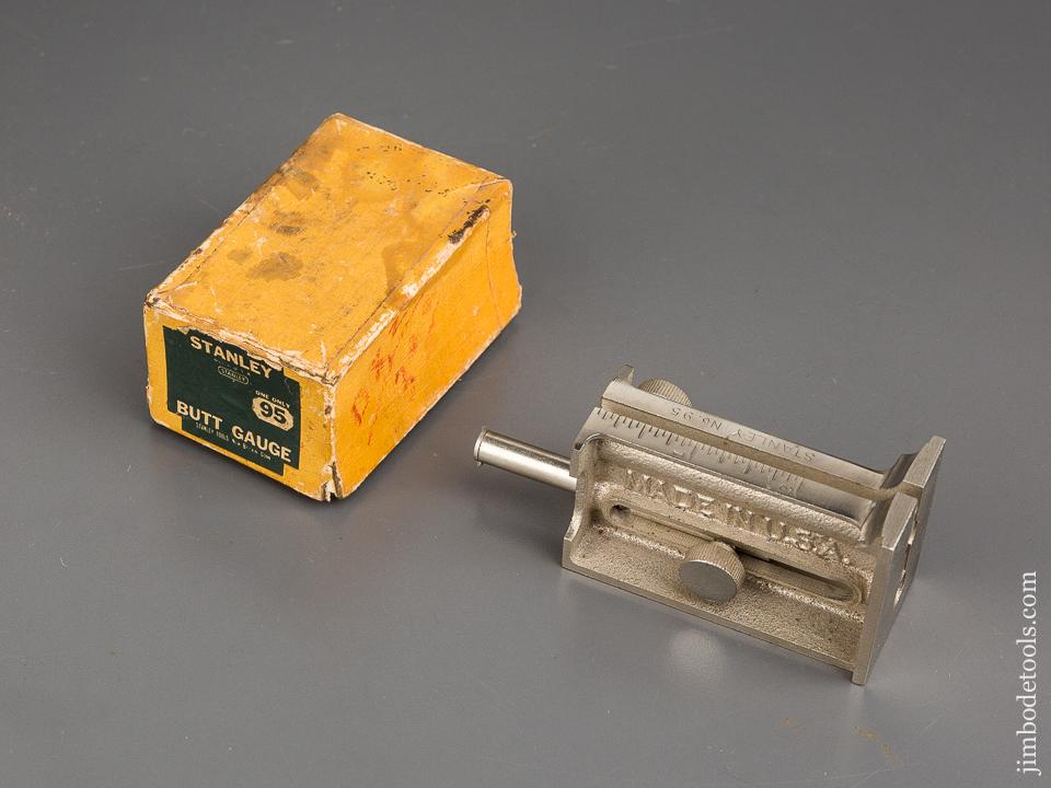 STANLEY No. 95 Butt Gauge MINTY in Original Box - 83504