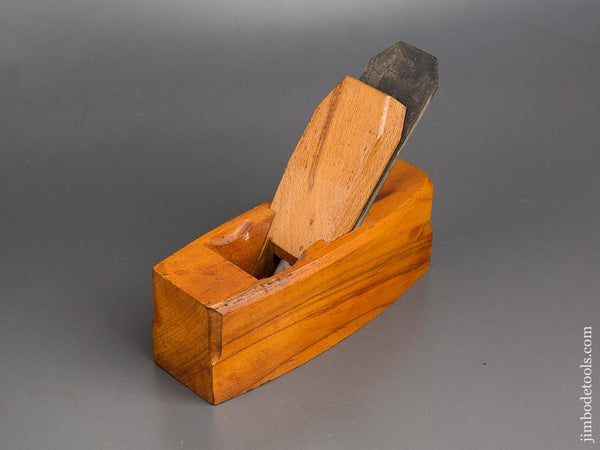 MINT Seven inch Cherry Smooth Plane by EMMERICH circa 1935-65 London with 1 13/16 inch PEARSON Iron 
NEW OLD STOCK - 83513