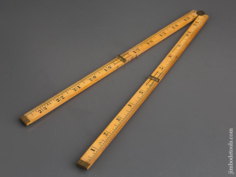 WINCHESTER REPEATING ARMS CO. No. 9568 Two Foot, Two Fold Rule MINT - 83519R