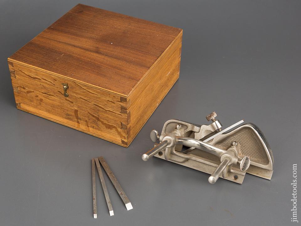 RECORD No. 043 Plough Plane 100% COMPLETE in Custom Wooden Box - 83530