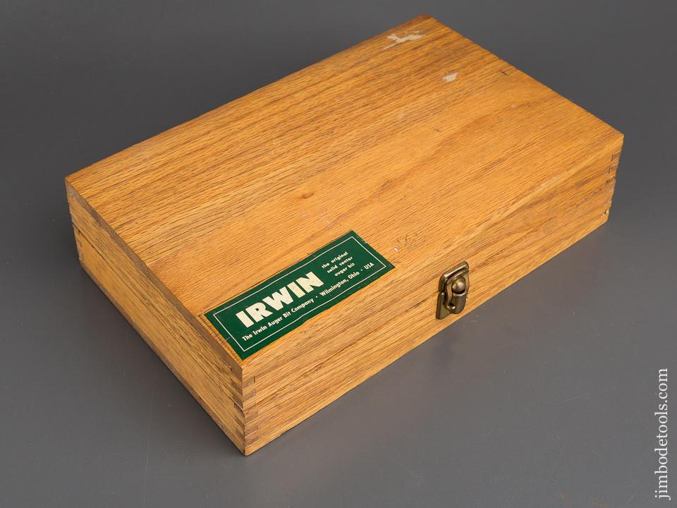 Complete Set of IRWIN Auger Bits in Original Box - 83531