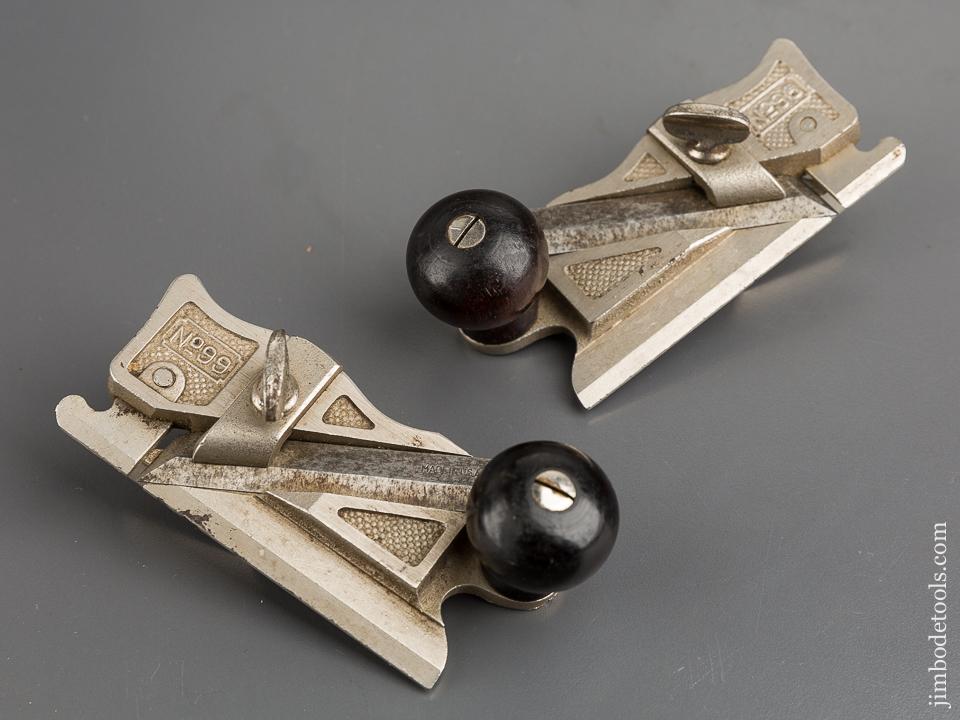 STANLEY No. 98 & 99 Side Rabbet Planes with Fences! - 83535