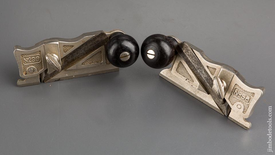 STANLEY No. 98 & 99 Side Rabbet Planes with Fences! - 83535