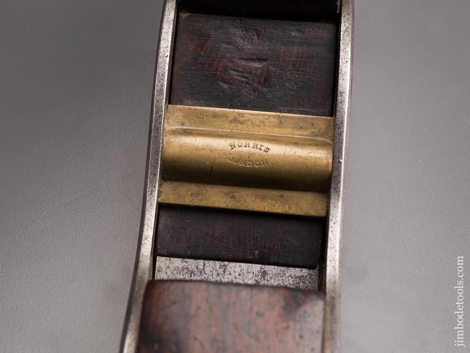 One of Two Known Examples! Rare NORRIS Patent Metal Miter Plane FINE - 83548U