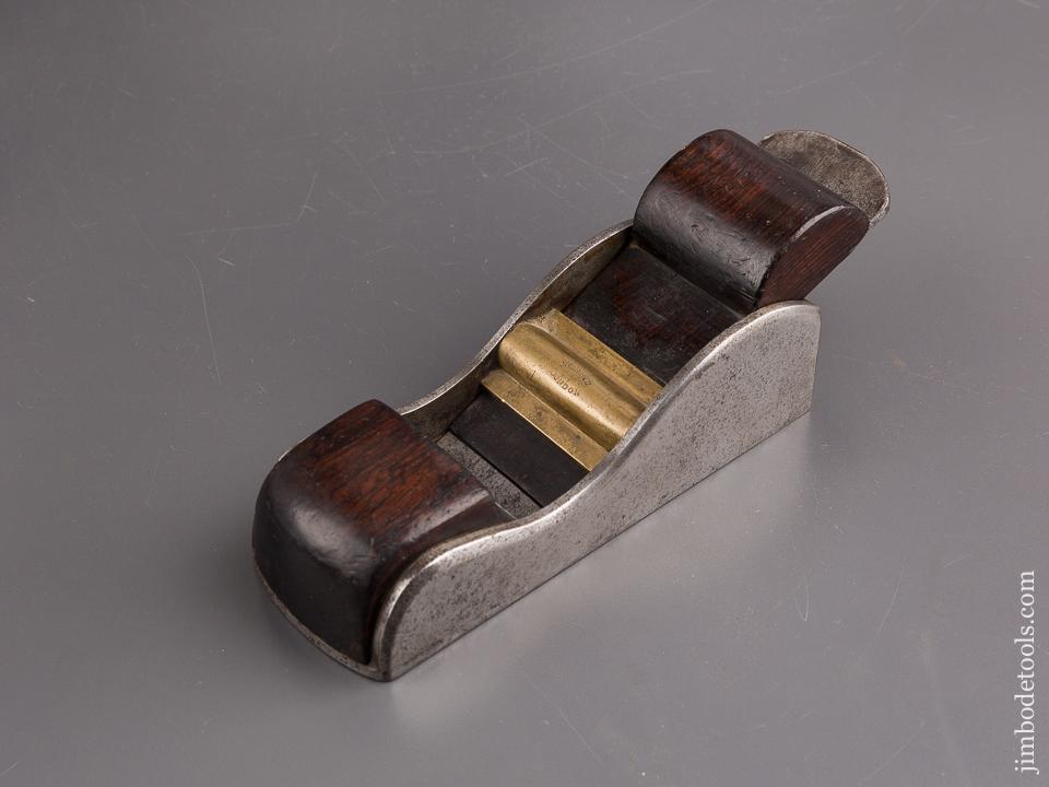 One of Two Known Examples! Rare NORRIS Patent Metal Miter Plane FINE - 83548U