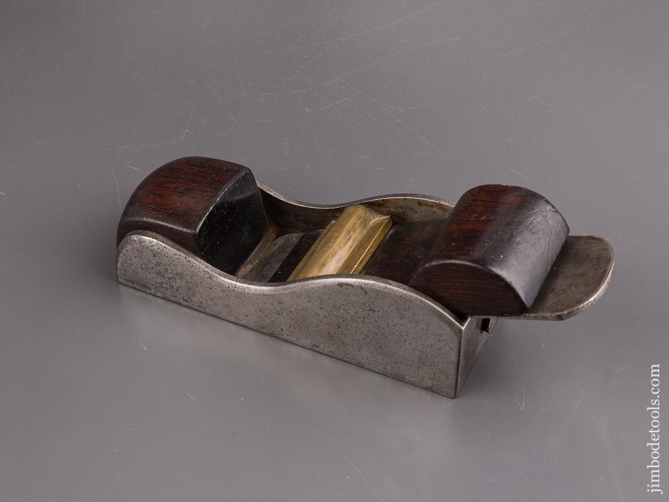 One of Two Known Examples! Rare NORRIS Patent Metal Miter Plane FINE - 83548U