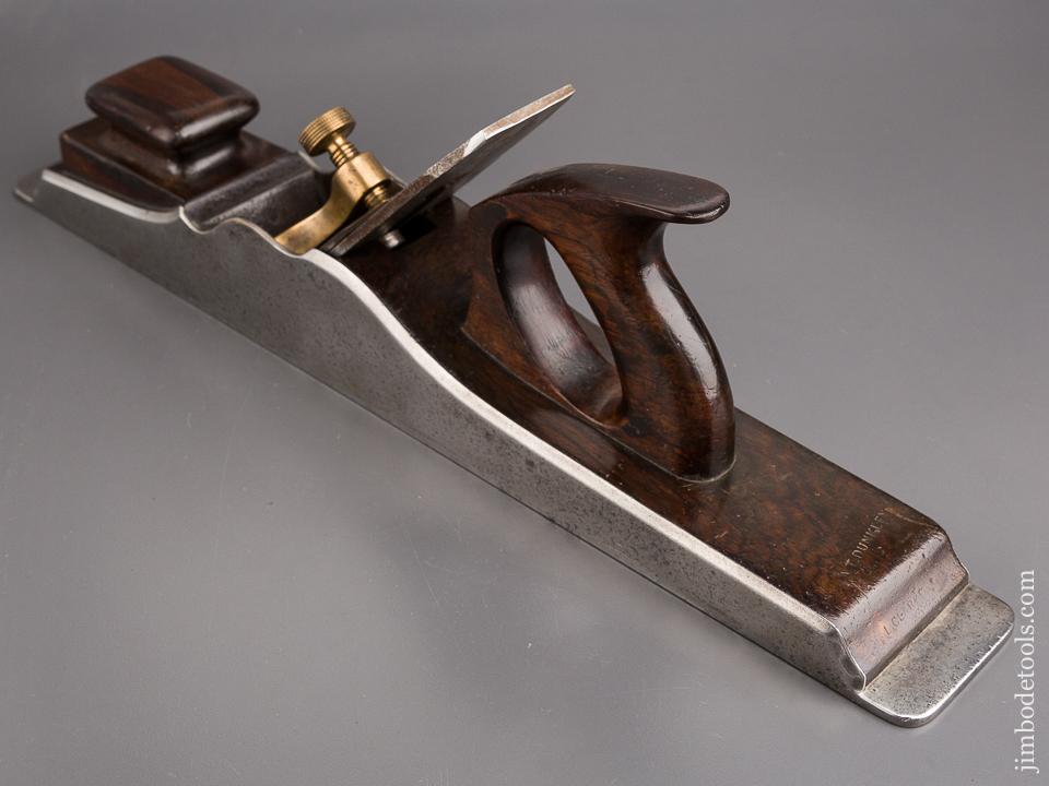 STUNNING 20 1/2 inch Dovetailed Steel and Rosewood NORRIS No. 1 Jointer Plane PRE-WAR - 83552