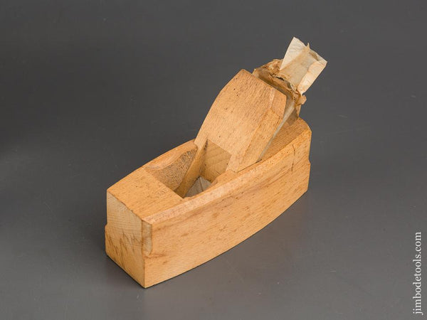 MINT Six inch Beech Smooth Plane by EMMERICH circa 1935-65 London with 1 1/2 inch Iron NEW OLD STOCK - 83565