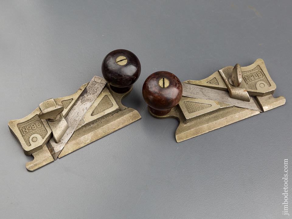 STANLEY No. 98 & 99 Side Rabbet Planes - 83571