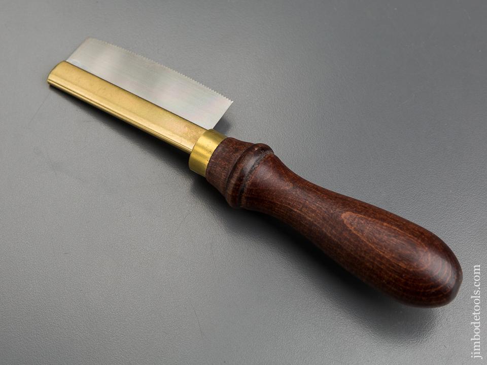MINT 20 point 3 inch Brass Back GARLICK Marquetry Saw - 83578